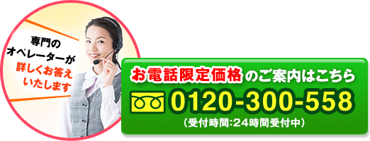 医薬品専門のオペレーターが詳しくお答えいたします お電話限定価格のご案内はこちら0120-300-558(受付時間:24時間受付中)