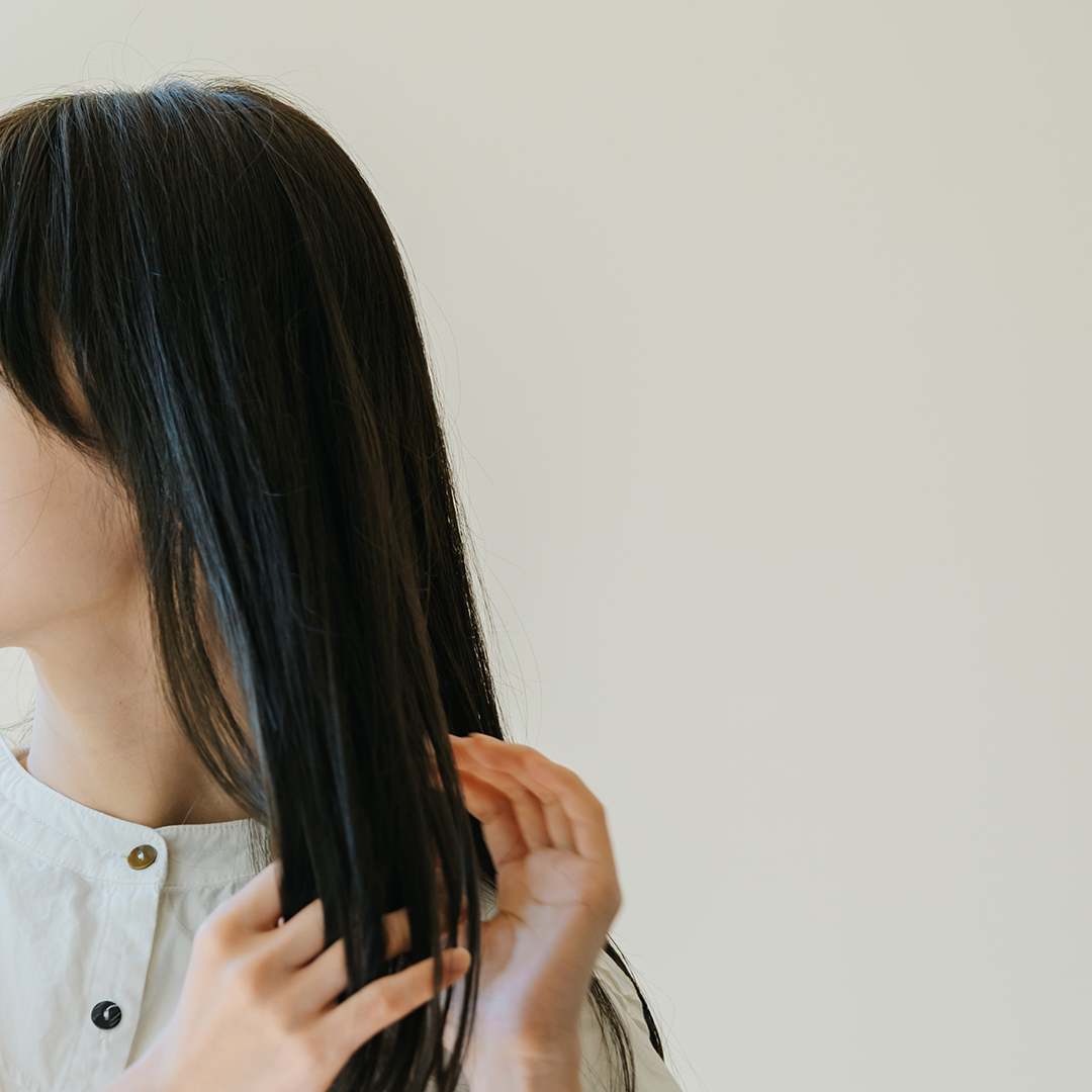 酵素の力で、硬くなった髪をやわらかく