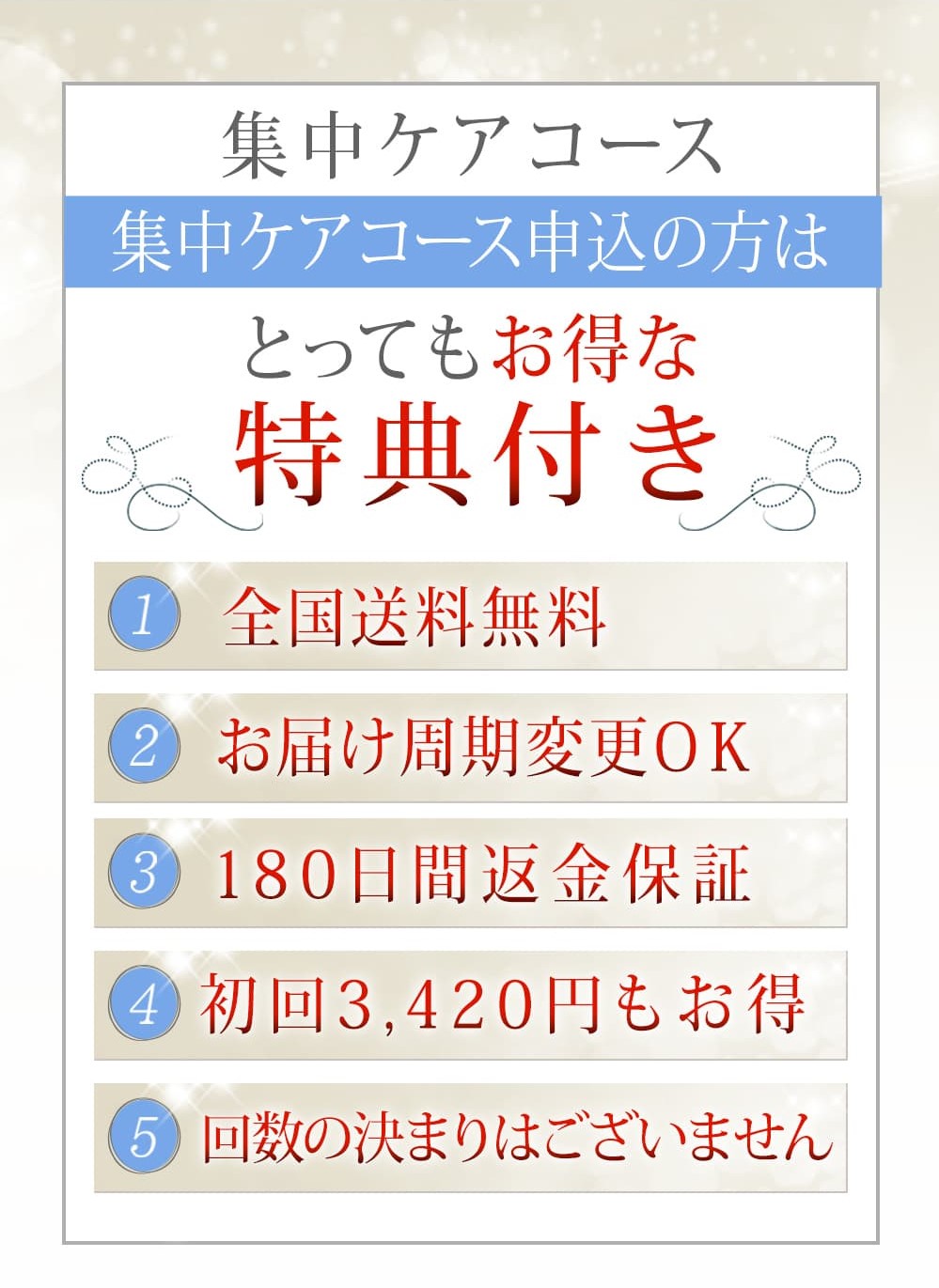 特典付き