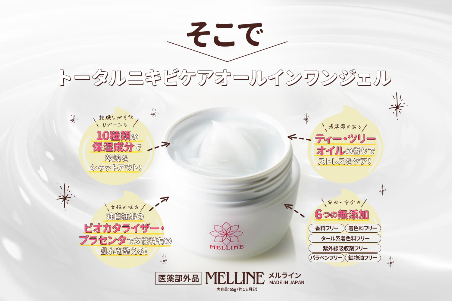 トータルニキビケアオールインワンジェル