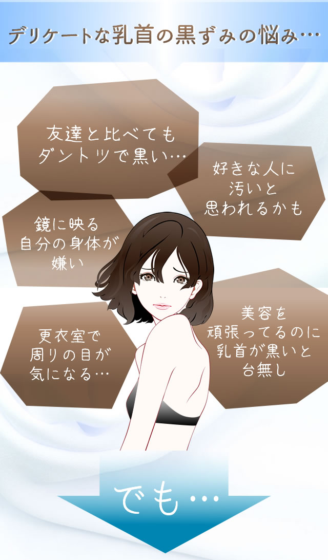 Hakubi 乳首の黒ずみにもう悩まない 美的ラボ 公式