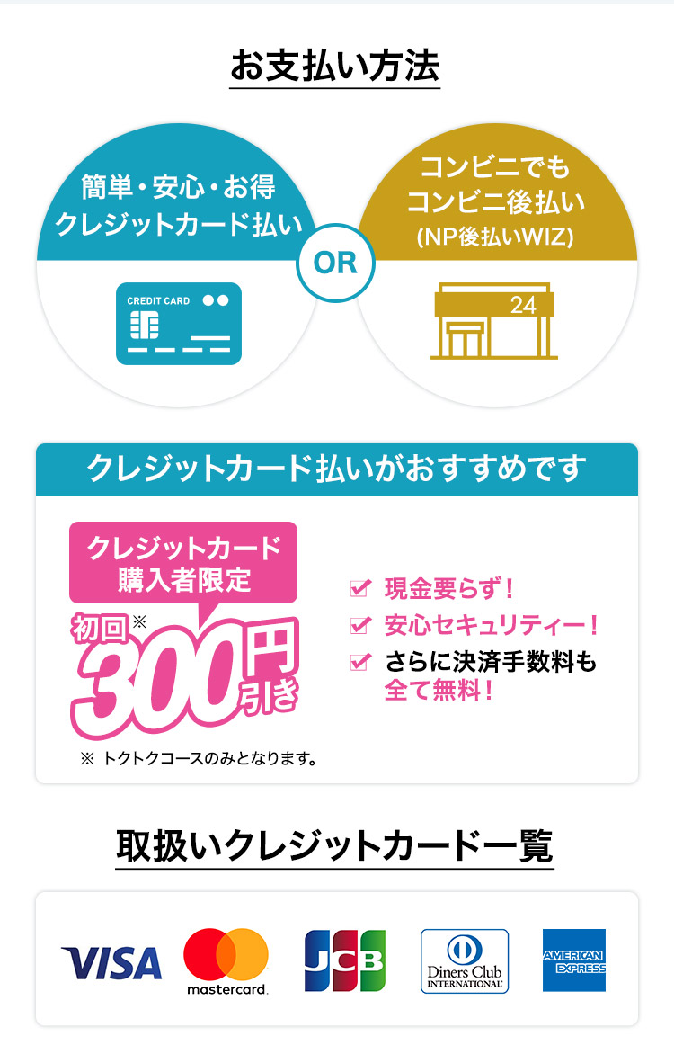 支払い方法