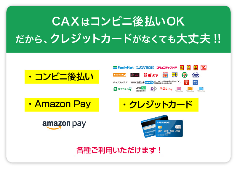 CAXの使い方