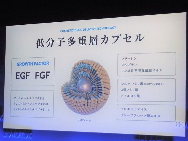 エイジングケア成分や保湿成分を最適に配合された、ナノサ...