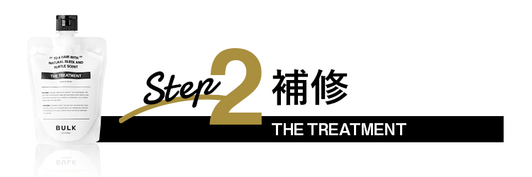 Step2 補修 THE TREATMENT