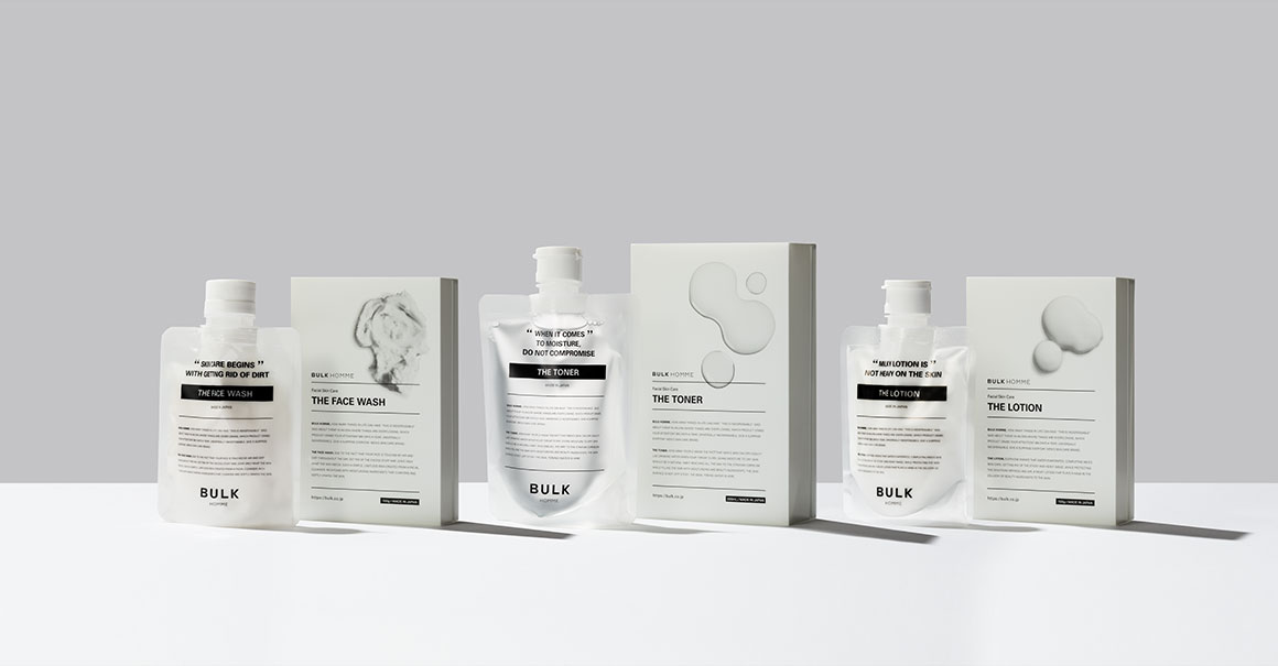 洗う・潤す・守るの3STEP PRODUCT.