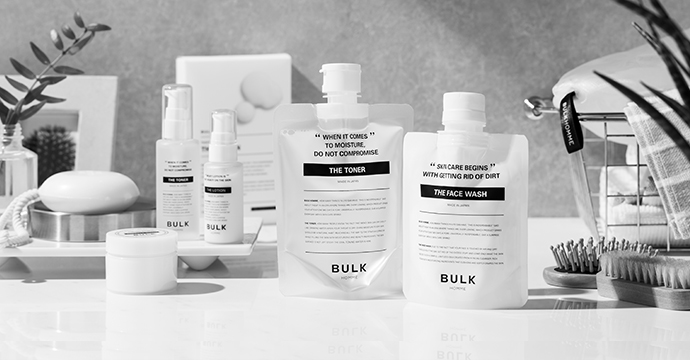 BULK HOMMEの思想を映したパッケージ