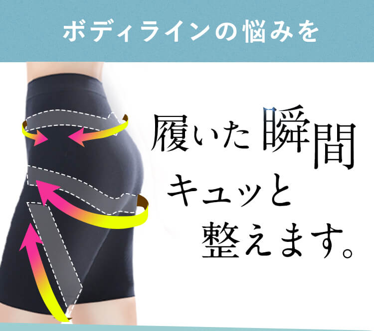 独自の特殊縫製でのびーる生地