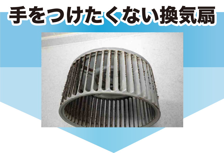 手をつけたくない換気扇