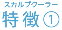 スカルプクーラー 特徴①