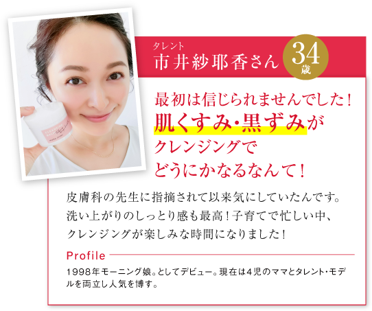 タレント 市井紗耶香さん