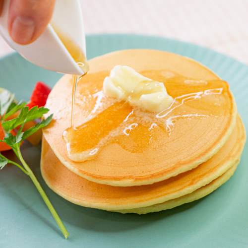 幼児食 みんなで作る!コーンサワーパンケーキ