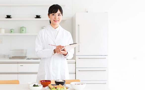 管理栄養士によるサポート