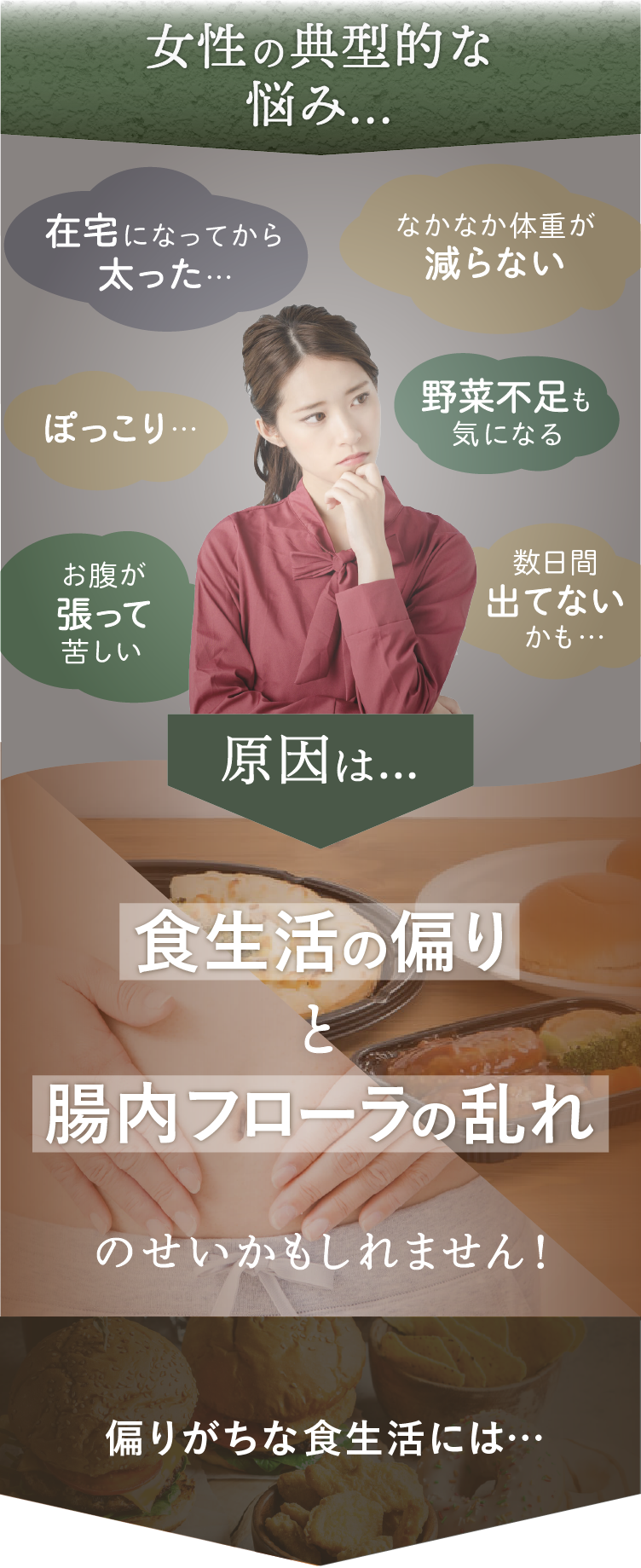 女性のお悩み