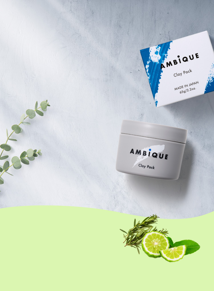 AMBiQUE(アンビーク)クレイパック 肌にやさしく、低刺激