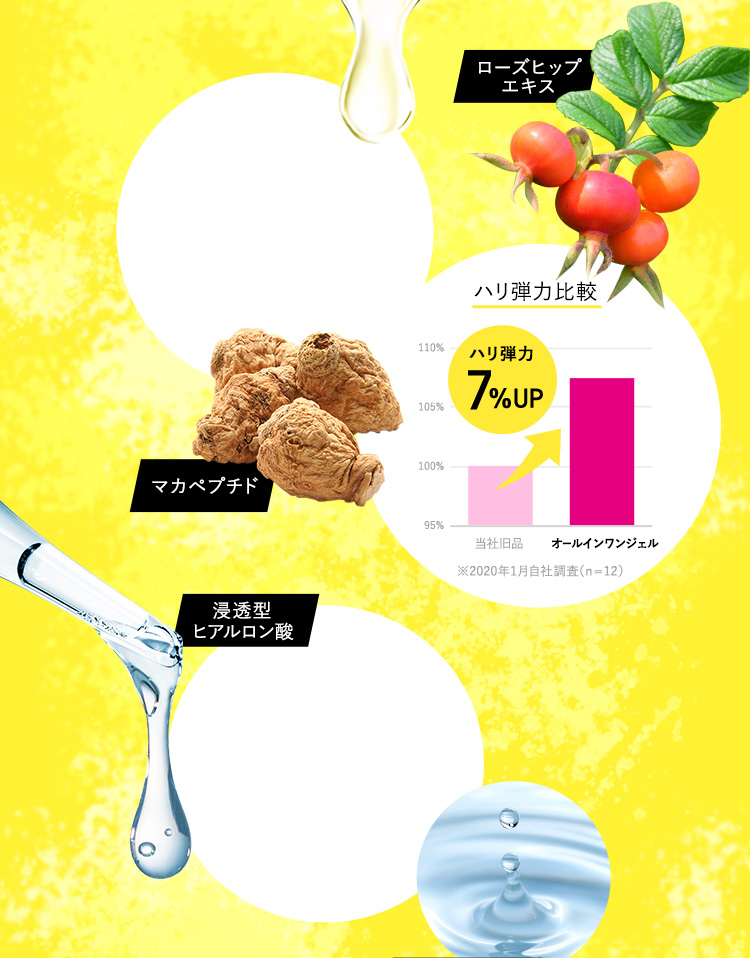 ハリ弾力・うるおい