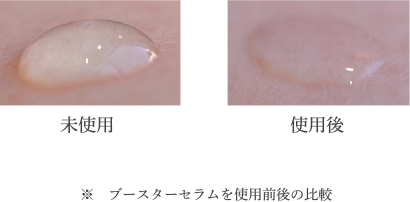 未使用/使用後