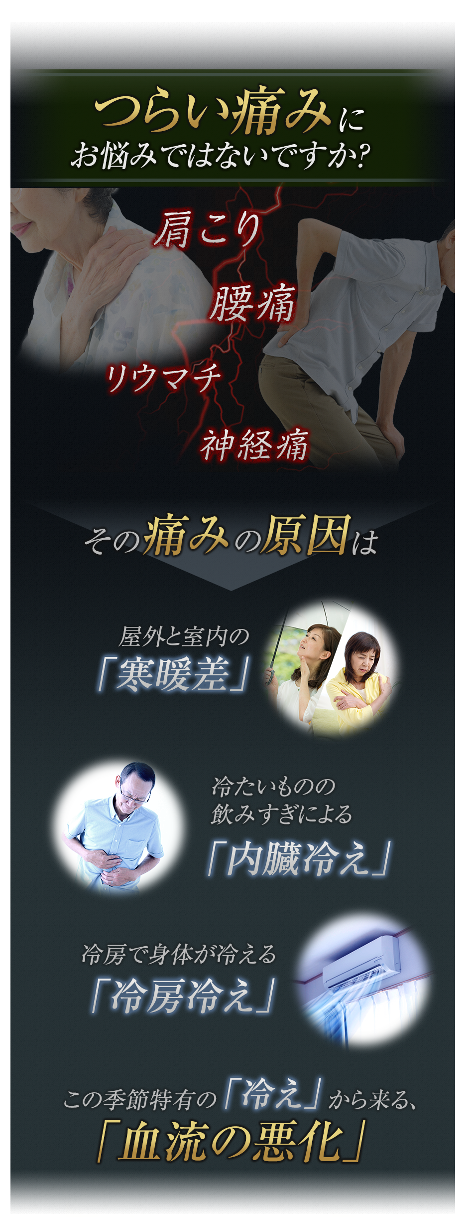 つらい痛みにお悩みではないですか?