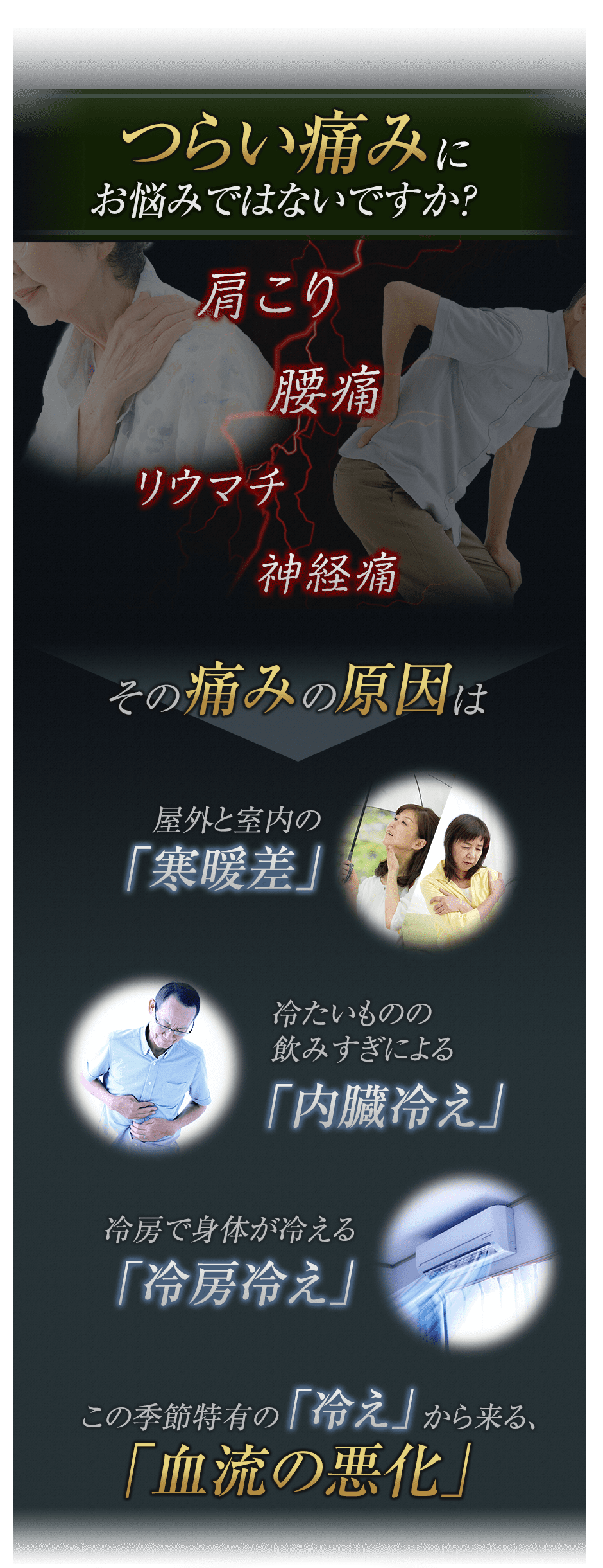 つらい痛みにお悩みではないですか?