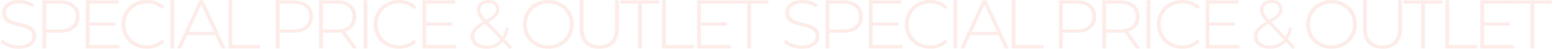 SPECIAL PRICE & OUTLET