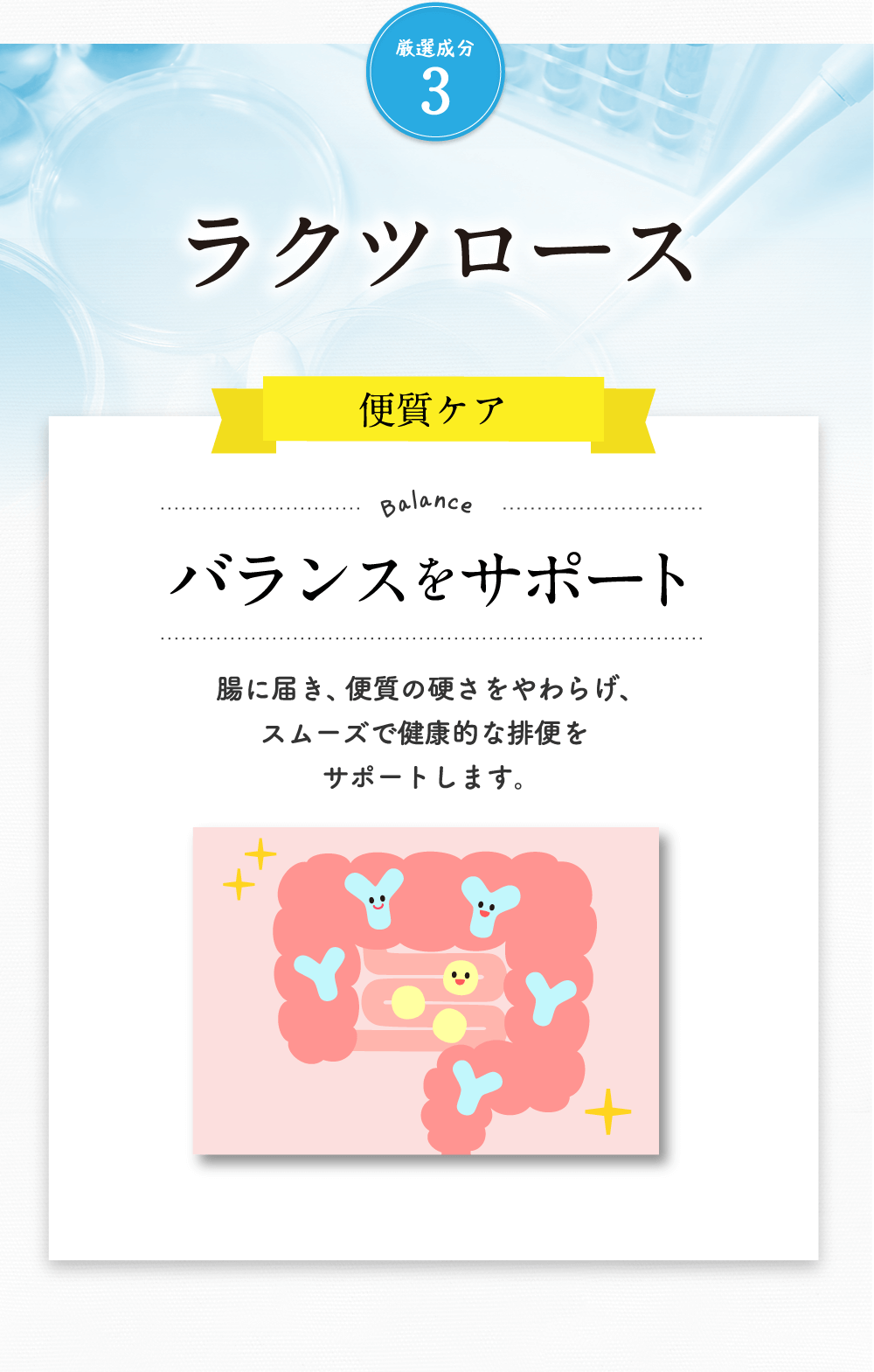 厳選成分3ラクツロース