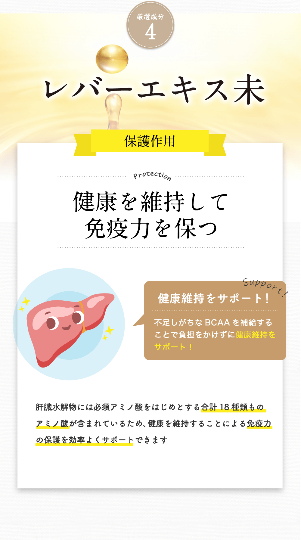 厳選成分4レバーエキス